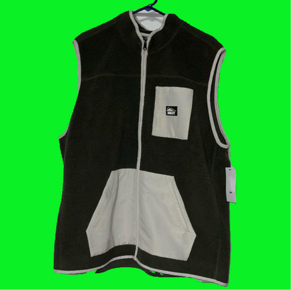 NWT Hurley midland burrito zip vest XL - Picture 1 of 10